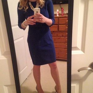 Royal Blue body con dress